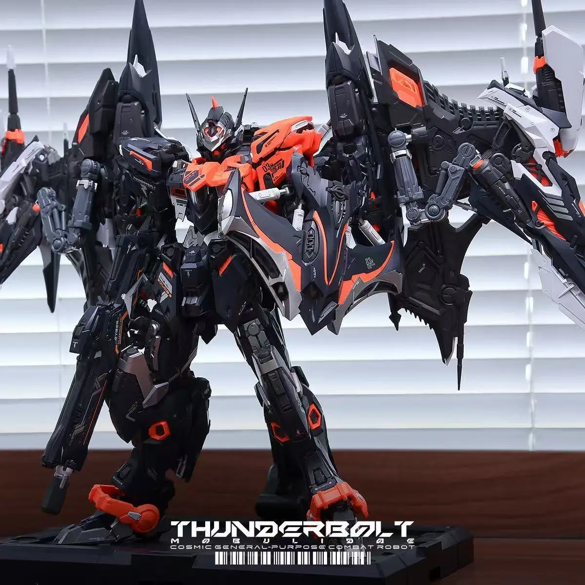 Фото Конструктор THUNDERBOLT MOBULIDAE 1/100 THB-03M UMD: Модель для сборки Nova Infinite Dimension INERA Devil Fish Manta, фигурка, подарок №2