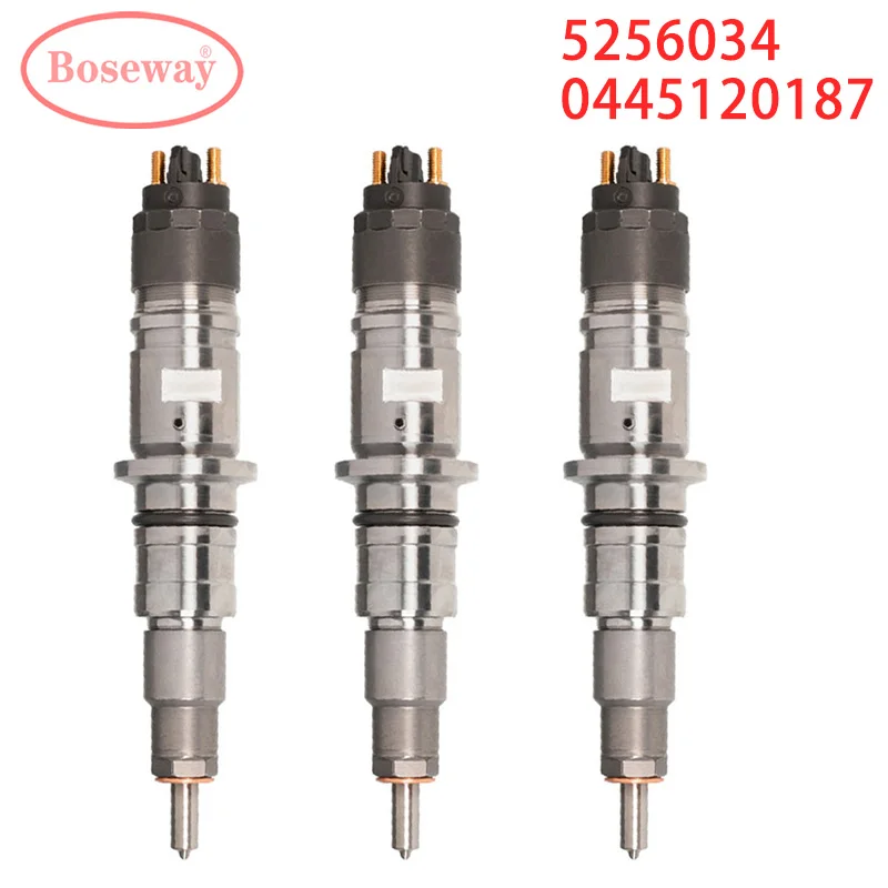 

0445120187 новый оригинальный дизельный топливный инжектор Cummins Bosch в сборе 5256034