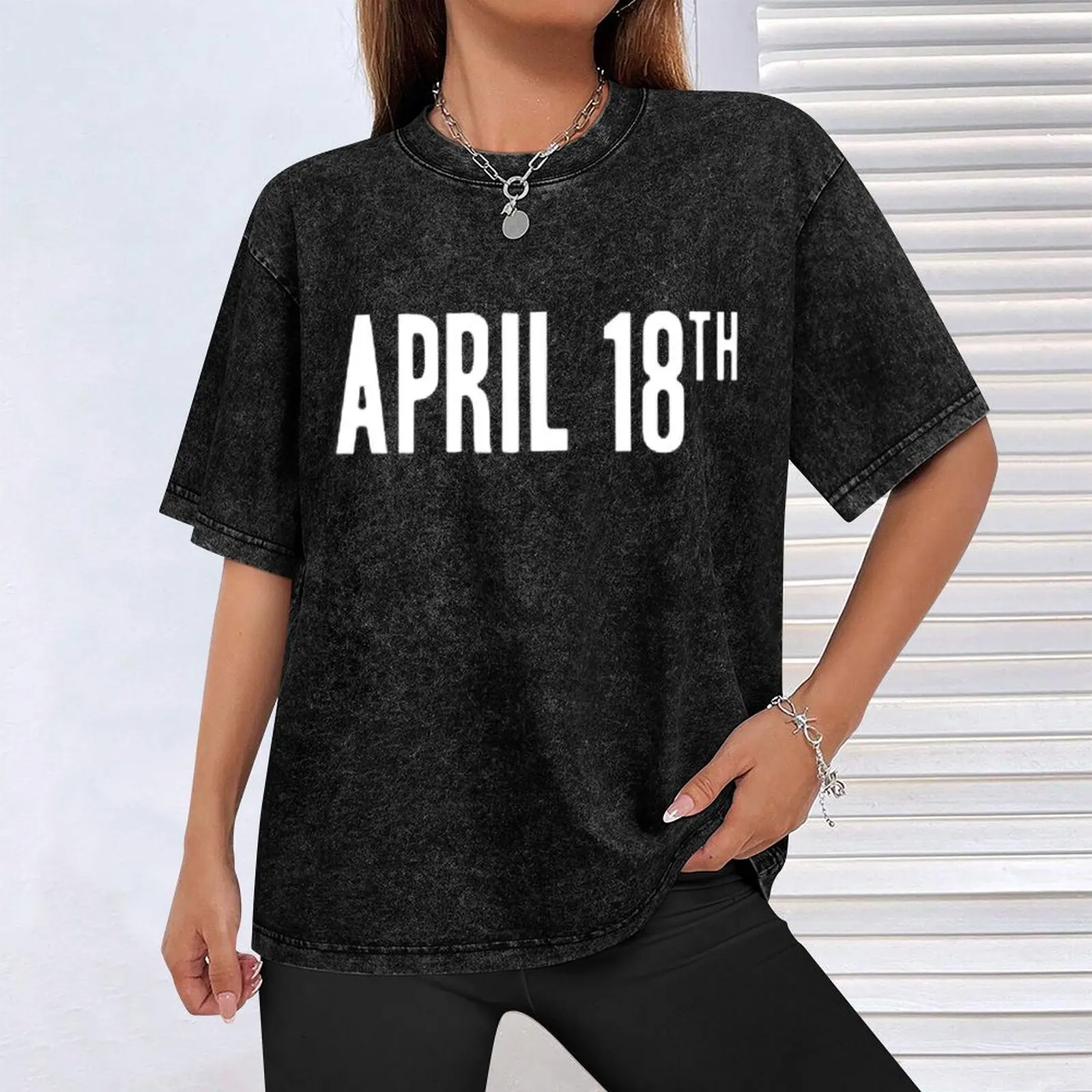 Мужская футболка с принтом Джима джефферс 18-е апреля