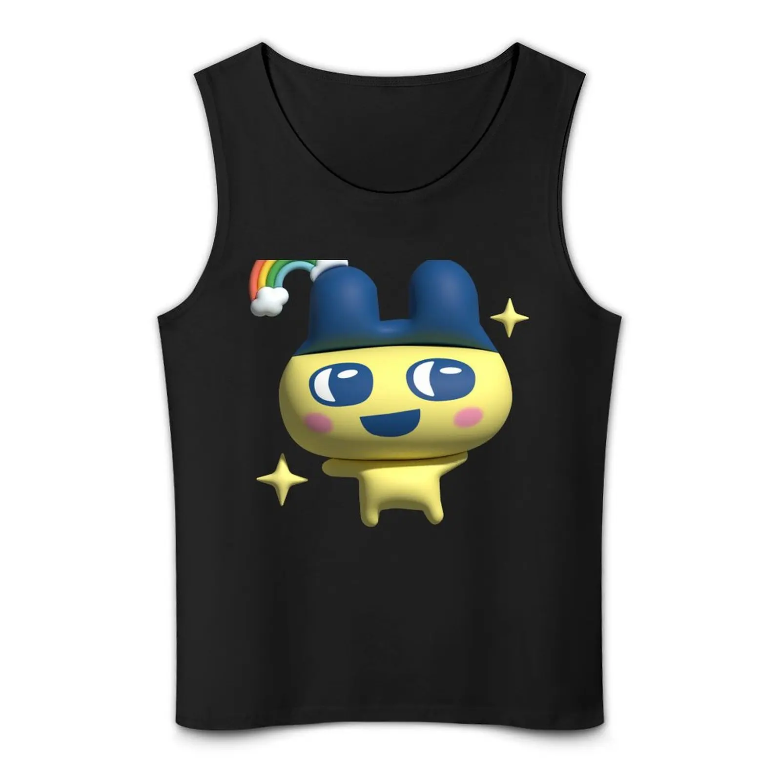Фото Mametchi 3D Puffy Look Майка простая футболка без рукавов куртки Жилет мужская одежда №4