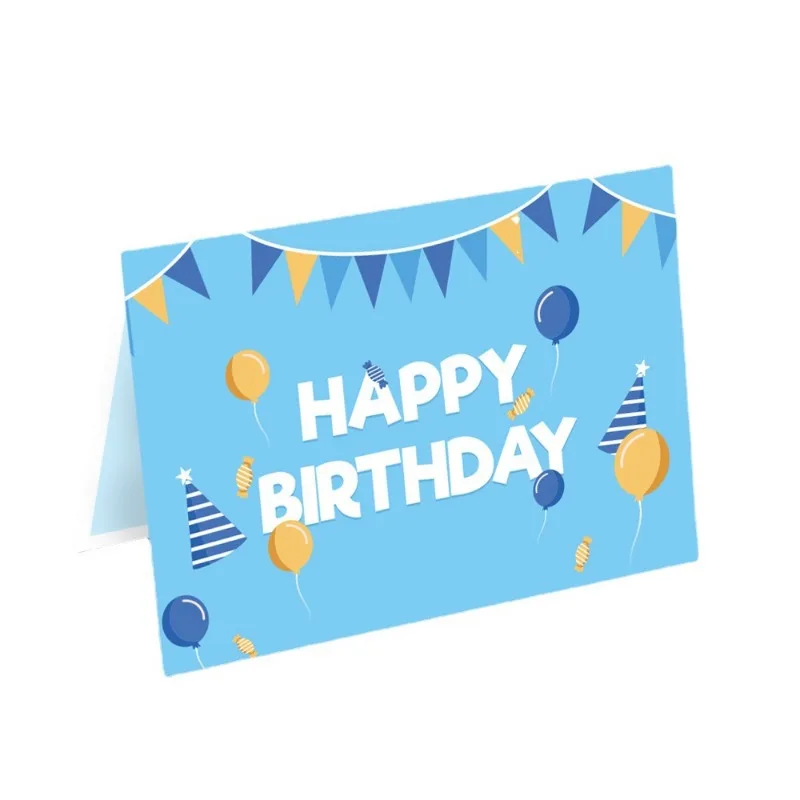 Всплывающий стиль новая 3D поздравительная открытка для торта на день рождения в