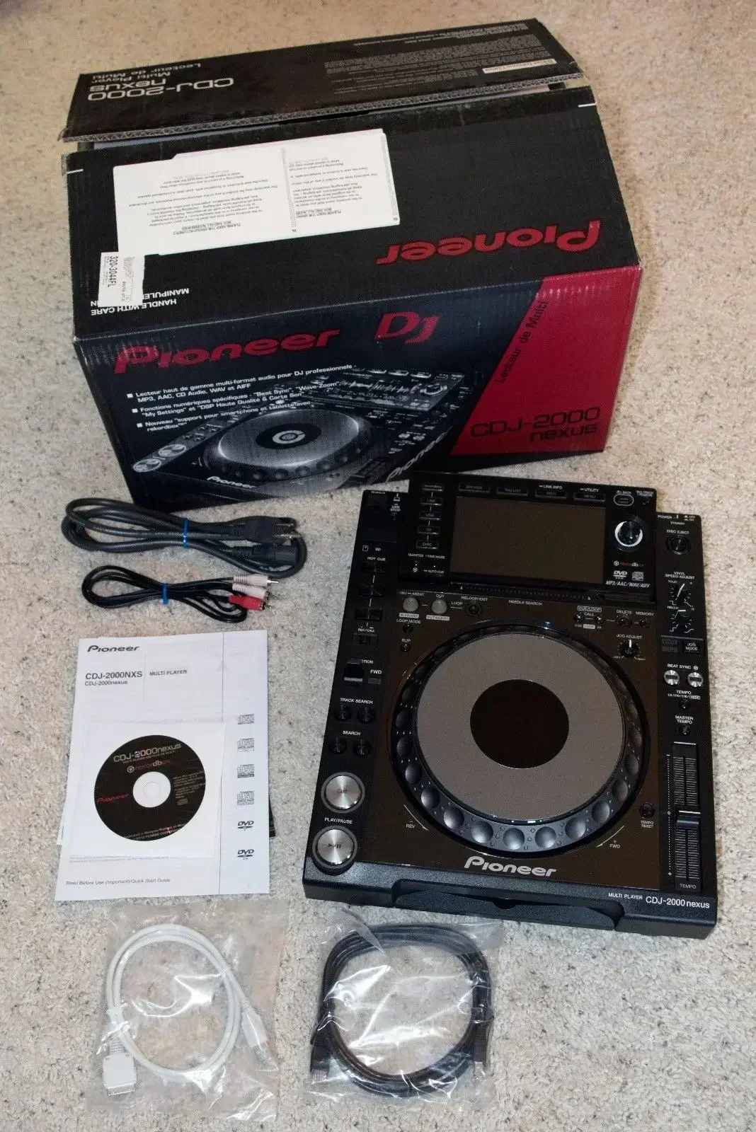 Летняя распродажа скидка цена набор для диджея Pion-eer 2x CDJ 2000 nexus2 nxs2 Nexus 2 1x DJM полный