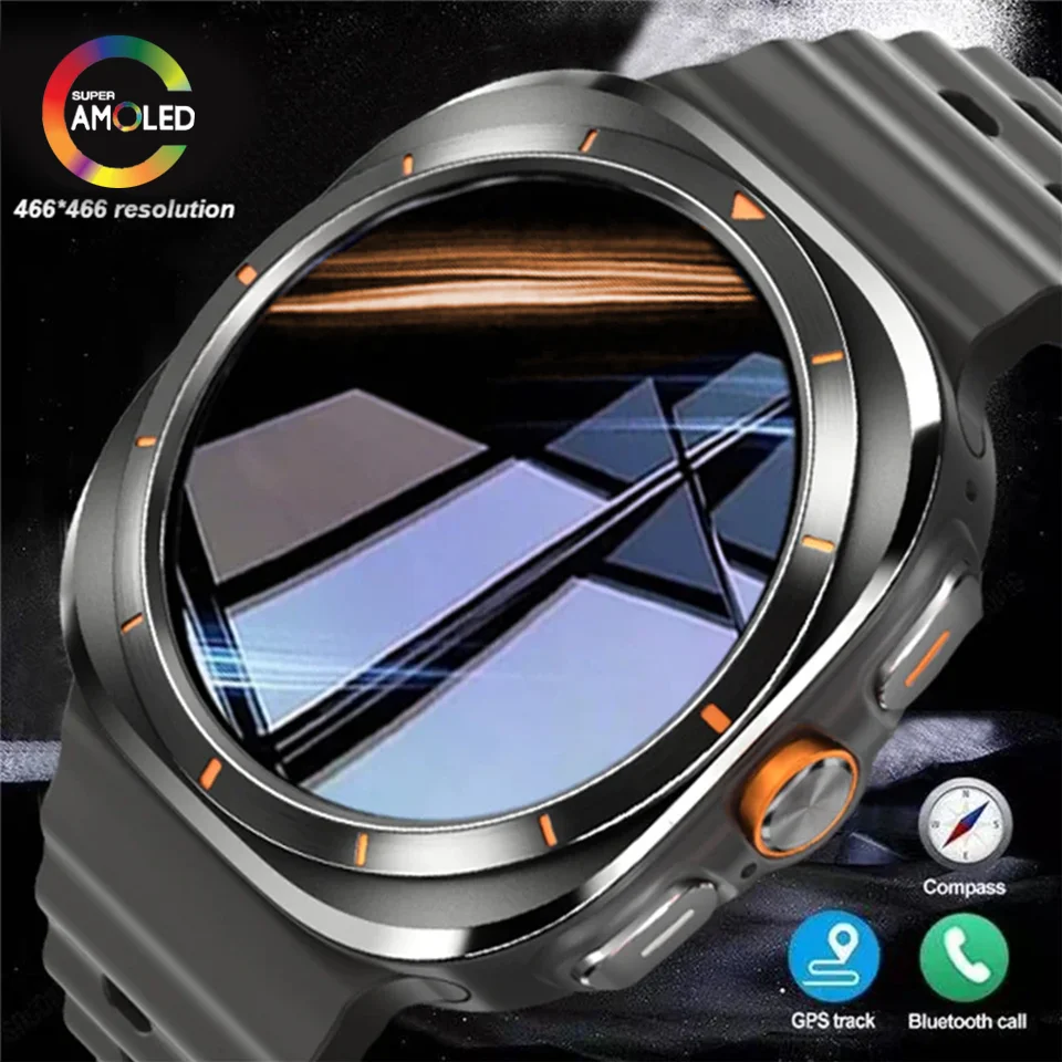 Новинка классические Смарт-часы для Samsung Galaxy Watch 7 мужские и женские часы с