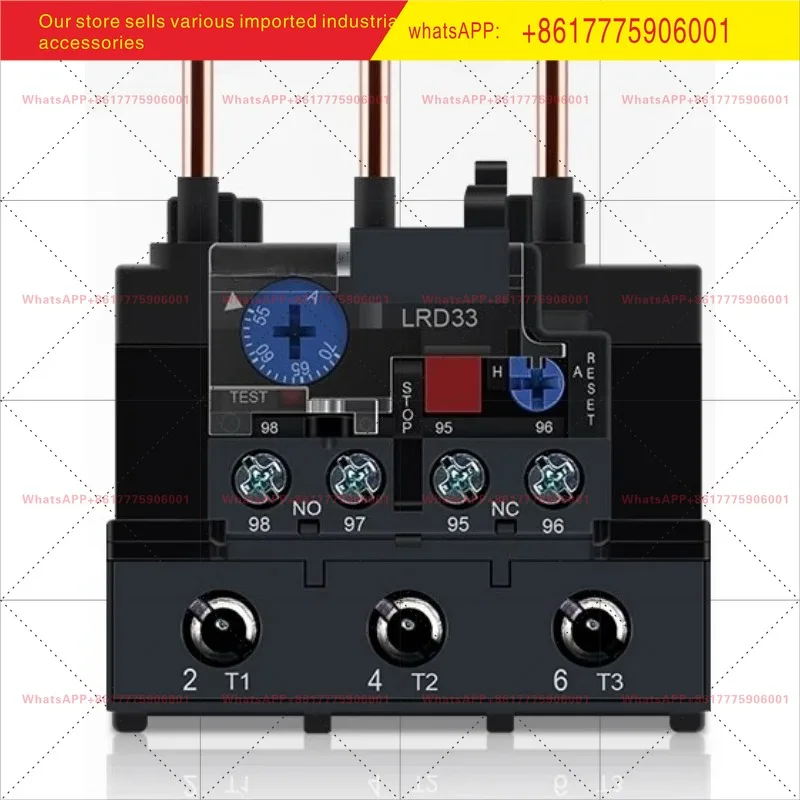 Фото Трехполюсное реле тепловой защиты LRD3357C, защита контактора LC1D80, 3359, 3365C №1