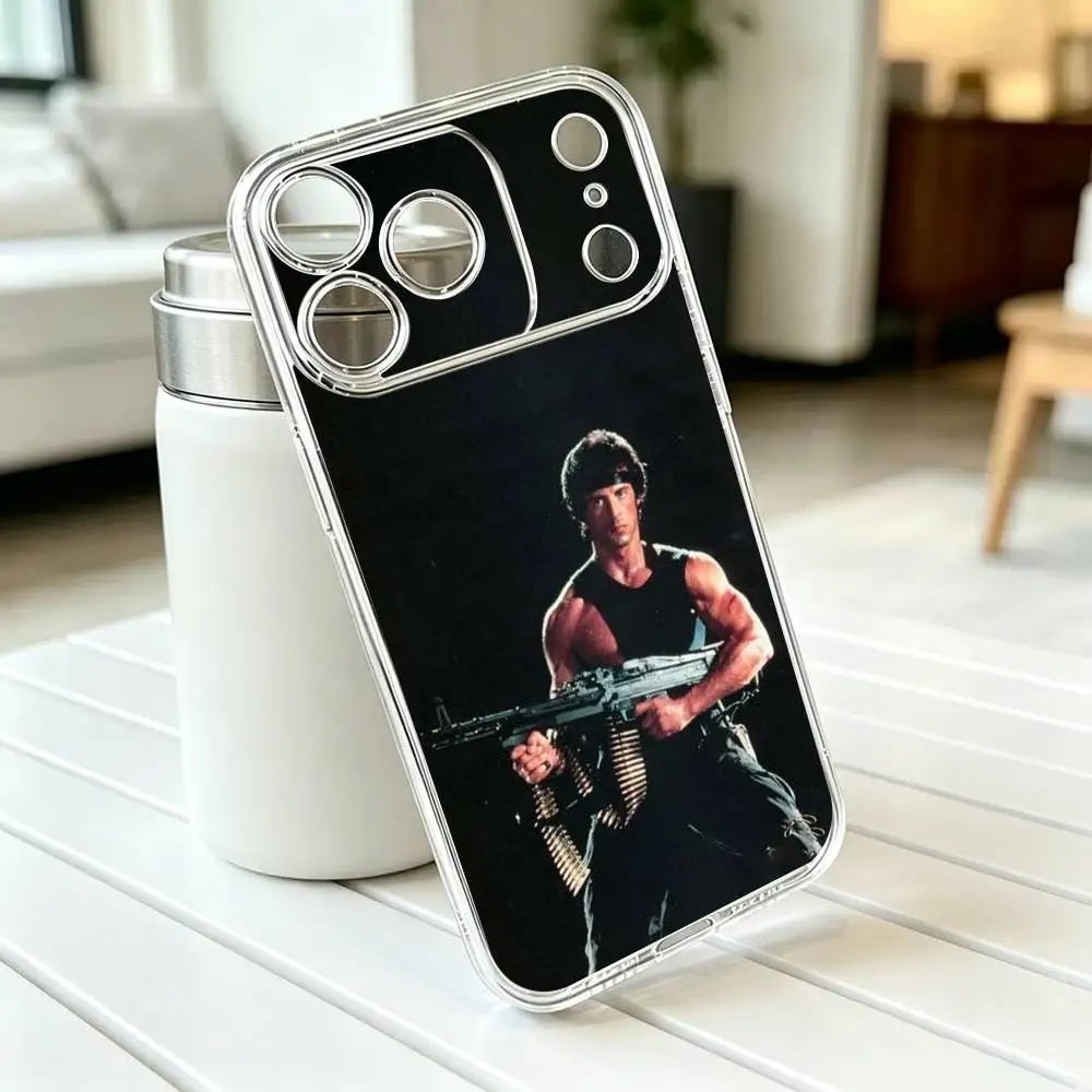 Чехол для телефона First Blood S-Stallone Sly-Y для iPhone 17 16 15 14 13 12 11 Mini Pro Max Plus, прозрачный, в подарок (art.: 3920dc44797e5) - 3920dc44797e5
