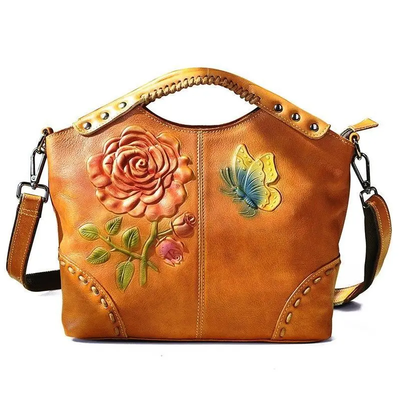 New Lychee Pattern Personalized Stitching Multi-capacity Portable One-shoulder Women's Bag New Versatile Fashionable Women's Bag