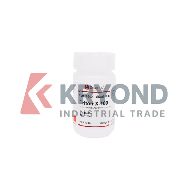 SOLARBIO TRITON X-100 Неионный серфрактант для лиза клеток и лабораторных приложений Оригинальный продукт сомерсет моэм лиза из ламбета
