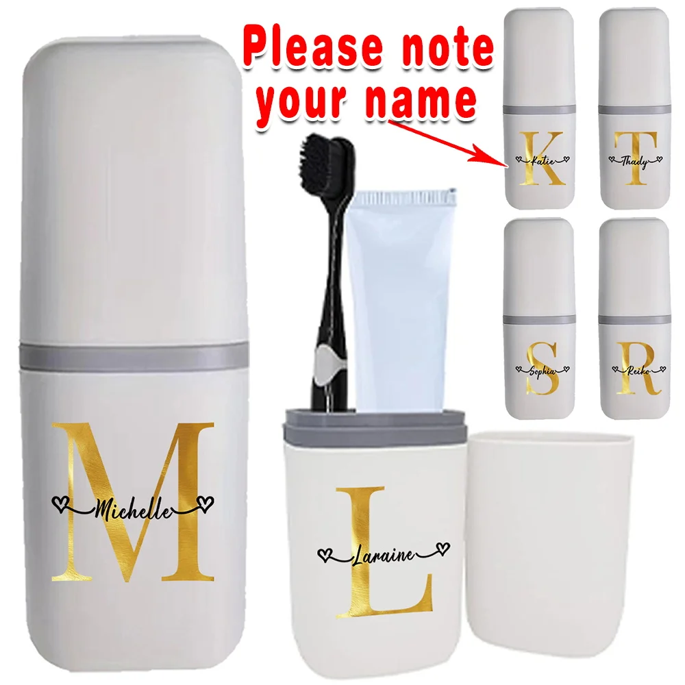 ity na zamówienie Organizer szczoteczki do zębów z odłączanym kubkiem płukania ust Przenośny futerał przechowywania pasty użytku w podróży