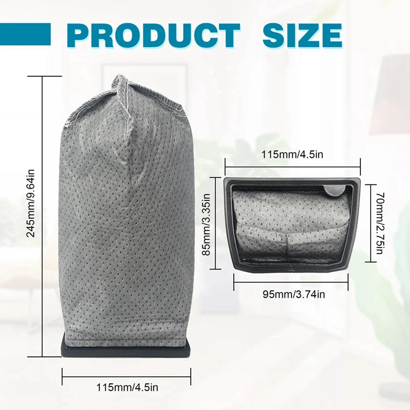 6 шт. мешки для пыли пылесоса Hoover Portapower коммерческая канистра деталей S1015 S1029 и CH30000