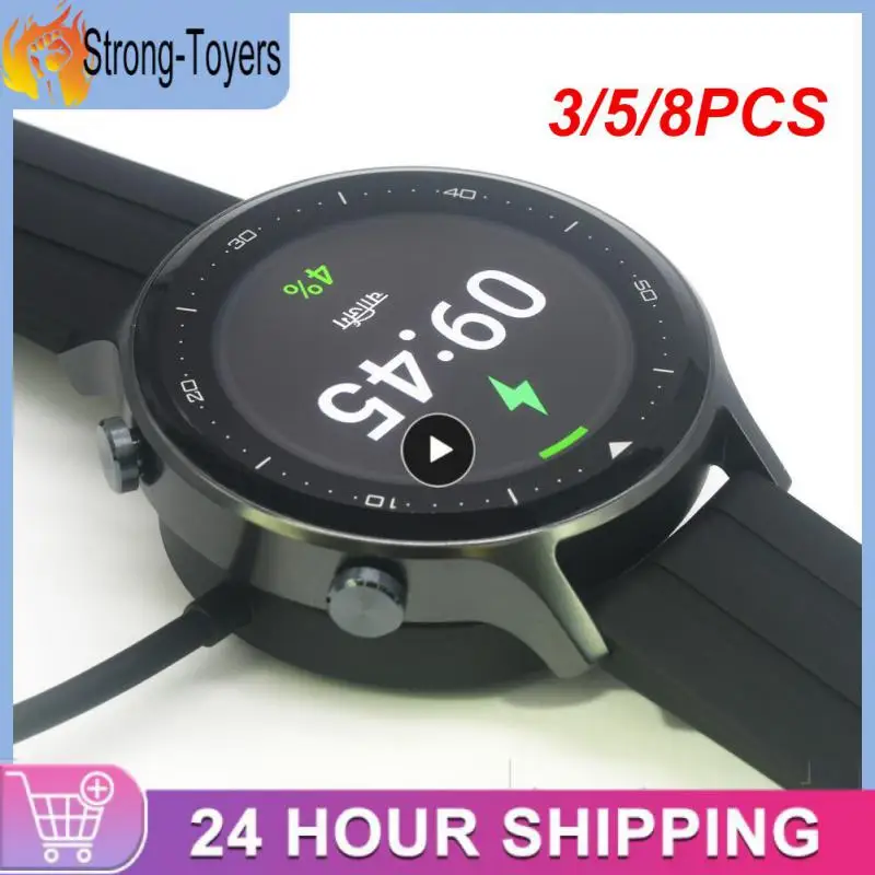 

3/5/8PCS Watch Special Charger Small Dc Ripple 700ma Smartwatch Charging Cable Fast Charging Speed High Efficiency Watch Charger