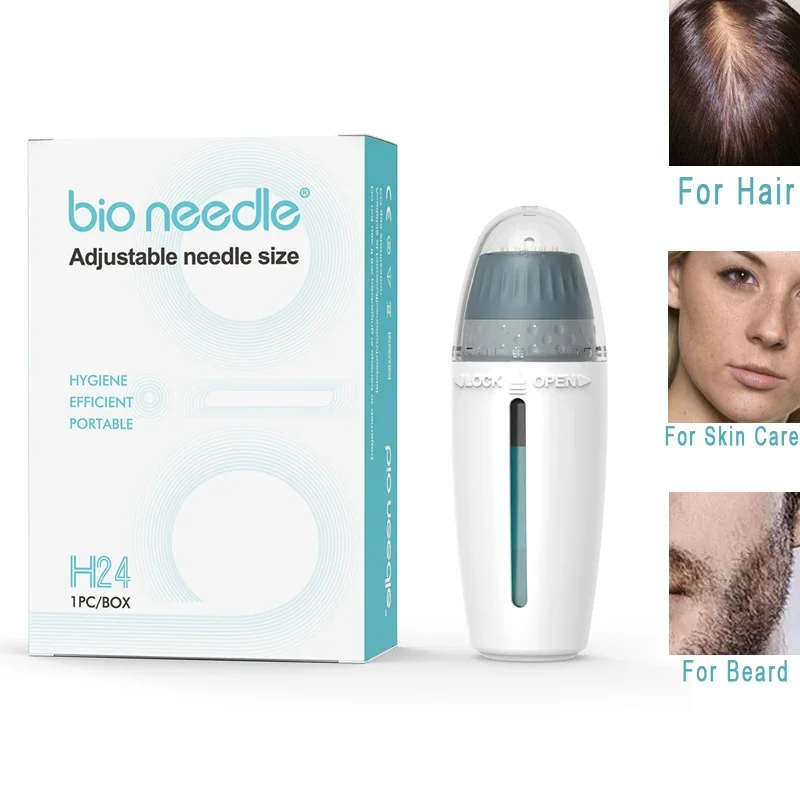 Аппликатор Derma Stamp миноксидил эссенция массаж для роста волос бороды