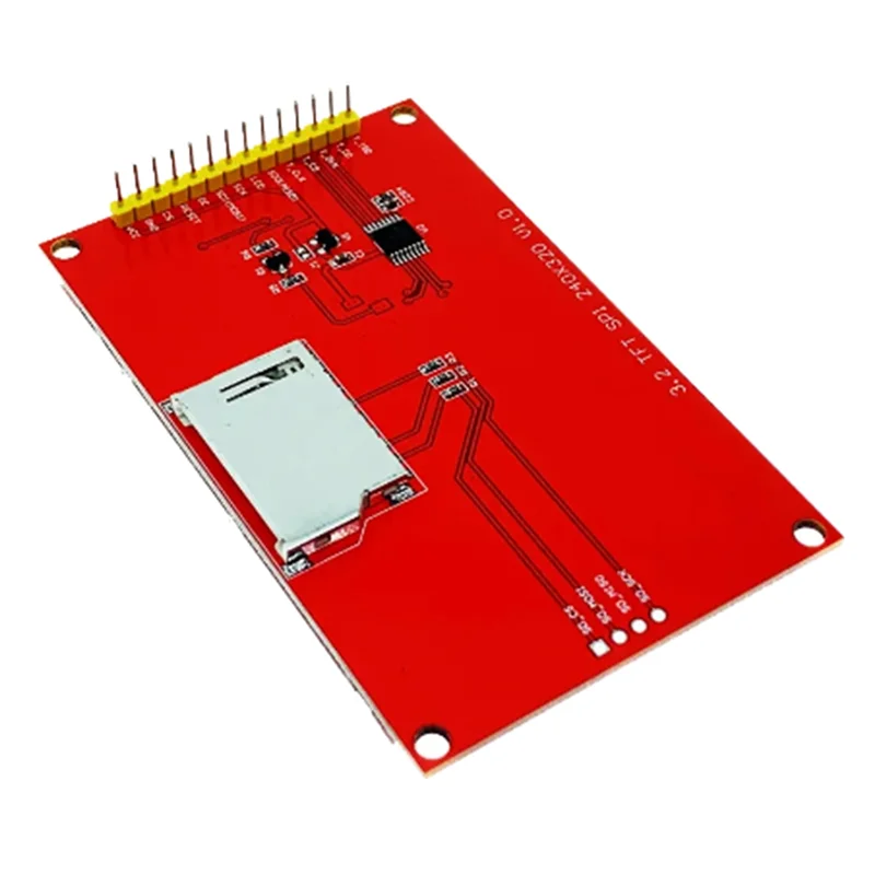Envio Gratis SPI модуль 14 Pin 3 2 дюймов 18P ILI9341 TFT LCD цветной экран 4 провода последовательный