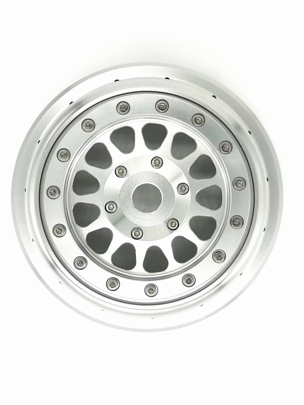 

Aluminum Bead lock Wheel For Losi Super BAJA REY 2.0 1/6 Silver (1pcs)