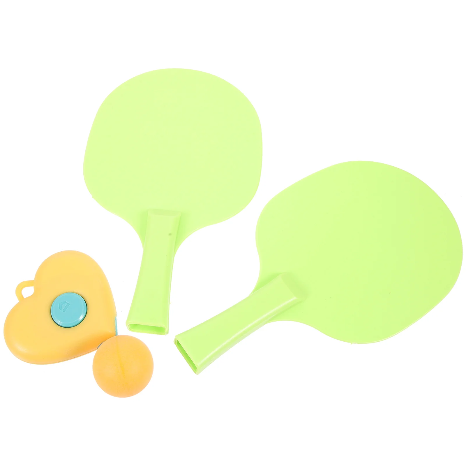 

Heart-shaped Table Tennis Trainer Child Outdoor Playsets Pingpong Abs Toys Kids