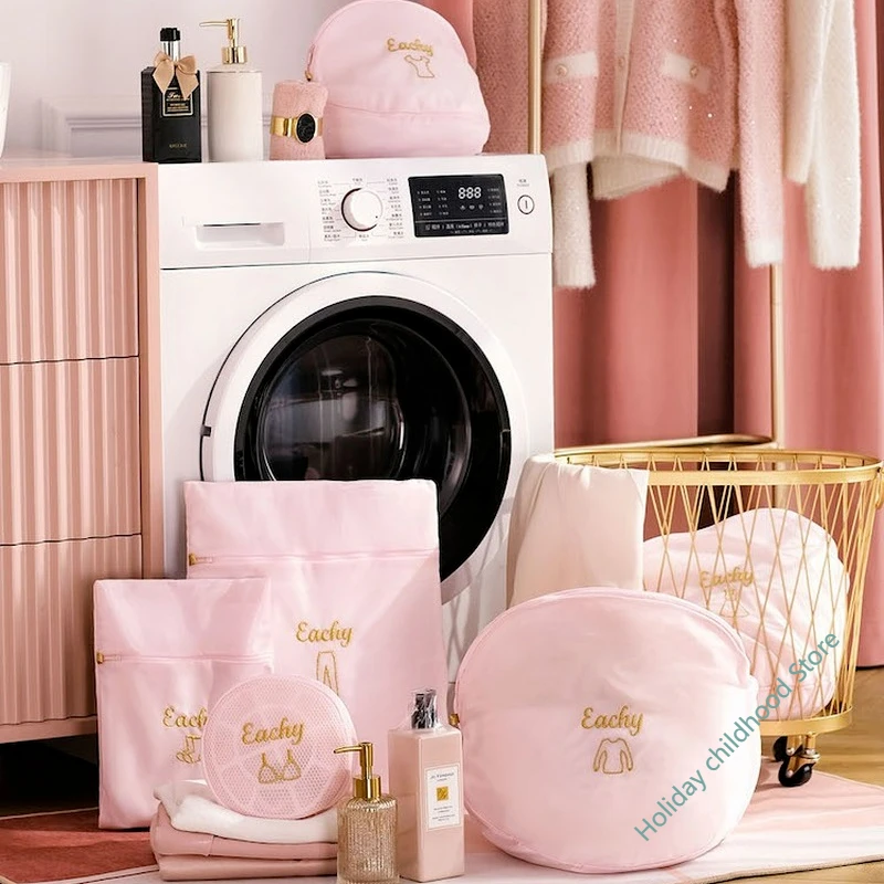 

Laundry Bag For Dirty Clothes Underwear Bra Socks Machine Wash Net Outdoor Package Travel Storage