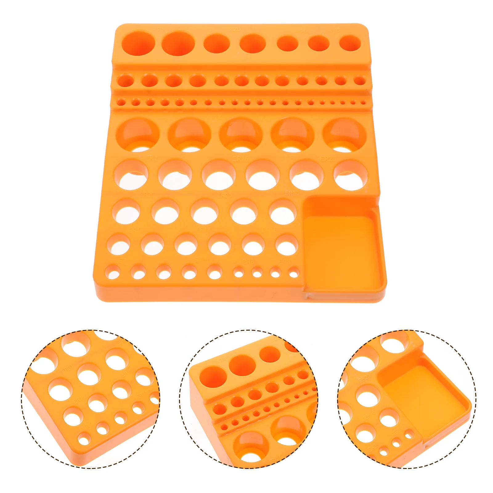 

Rotary Tool Storage Holder Rotary Tool Bit Holder Drill Tool Holder Box for Home