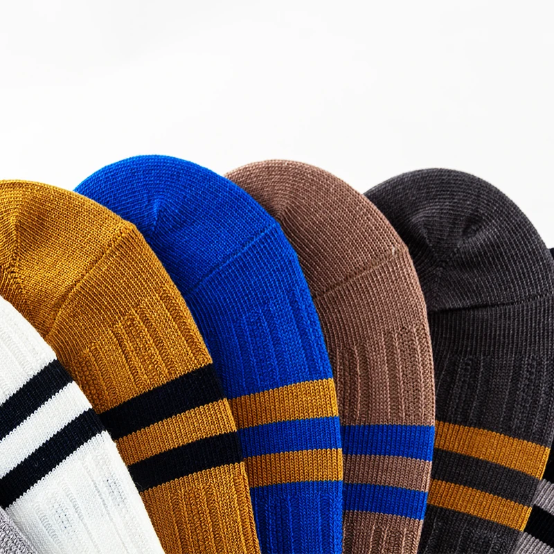 Brand high quality 100 pure cotton socks men's sports breathable comfortable wear-resistant men's deodorant invisible socks