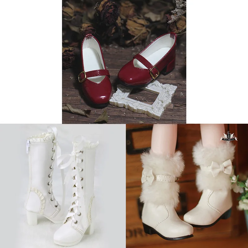 

Total 3 Pairs 1/3 BJD Shoes Boots SD Supper Dollfie DREAM Luts DK DOD Dollmore SOOM AOD DZ MID AF on sale