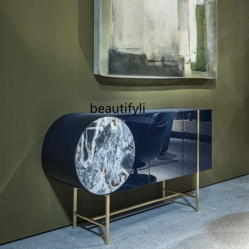 

Легкий роскошный входной шкаф GY в итальянском стиле, шкаф-сервант, шкаф для хранения, современный простой шкаф для хранения в прихожей