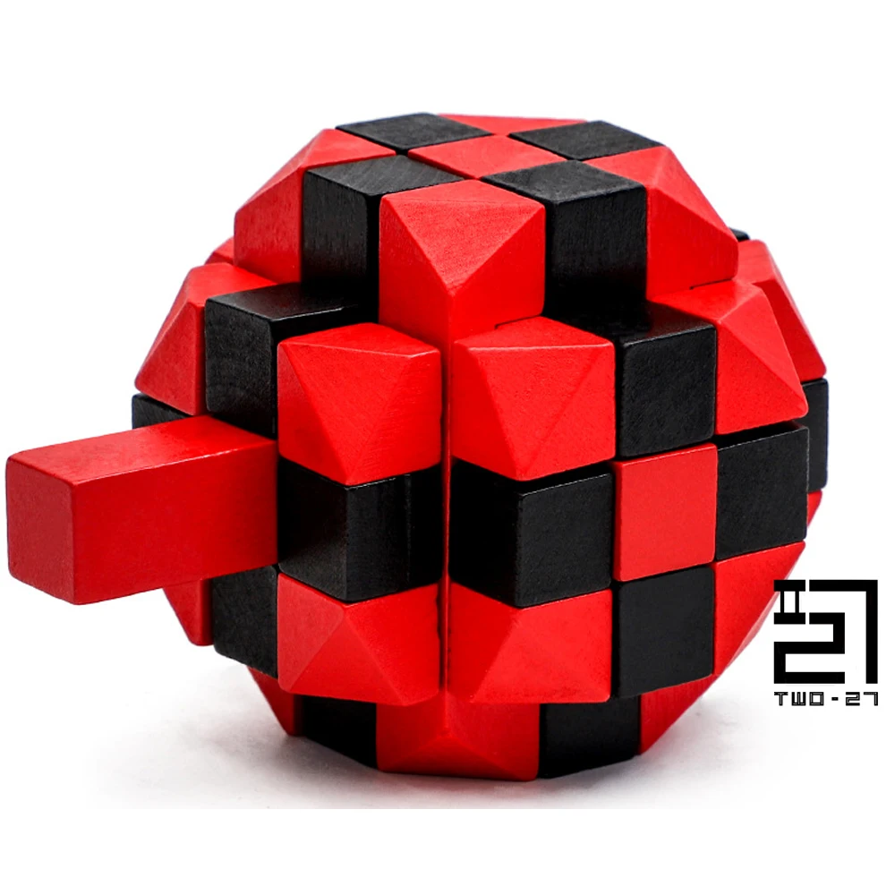 

Challenging 3D Puzzle Difficult Three Dimensional Creative Puzle Unique Stress Reliever Devoloping IQ Brain Toys Conundrum Child