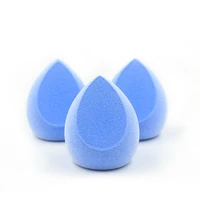 grey flocked water drop powder puff two knife stereo wet and dry dual purpose cosmetic egg makeup hot selling
