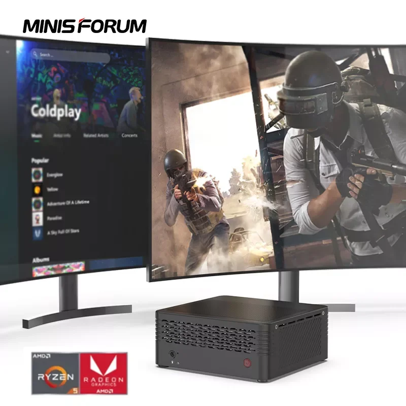 

X400 AMD Ryzen 7 PRO 4750G 7 5700G Mini Computer PC 8 Cores Windows 10 HDMI WIFI Bluetooth Small Box PC DDR4 NVMe SSD|Mini PC
