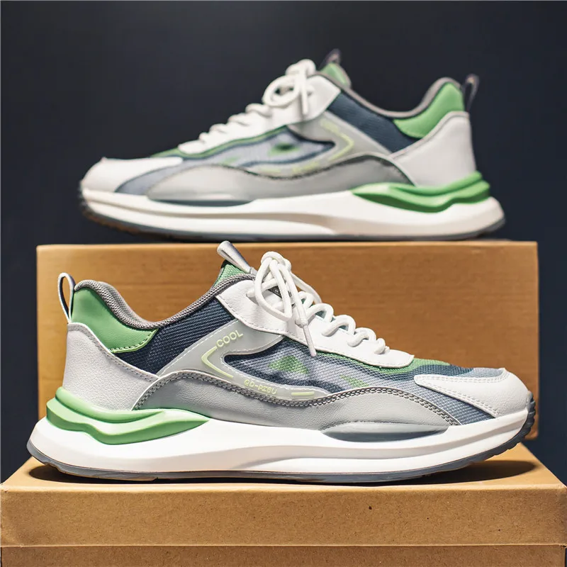 

Shoes men summer Sneakers Male casual Mens Shoes Mesh sports Breathable tennis Shoes loafers Non-Slip Walking Footwear trainer