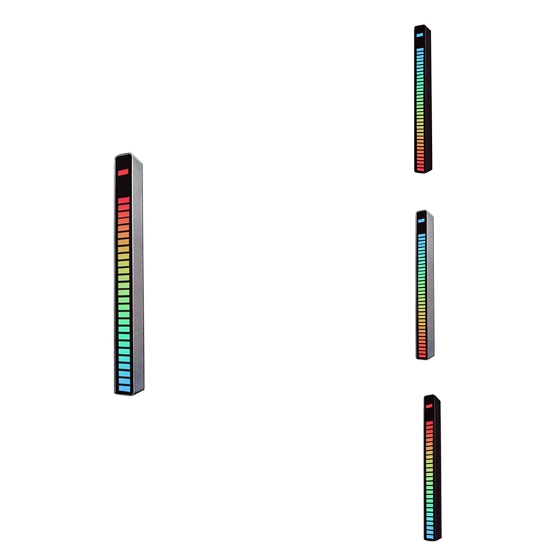 

LED Strip Light Sound Control Pickup Rhythm Light Music Atmosphere Light RGB Colorful Tube Ambient Lamp