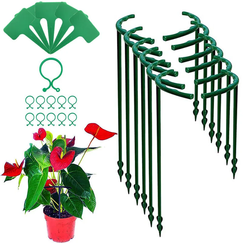 

Plant Support Stand Multipurpose Half Round Climbing Plant Flower Holder for Garden Courtyard Balcony Hot