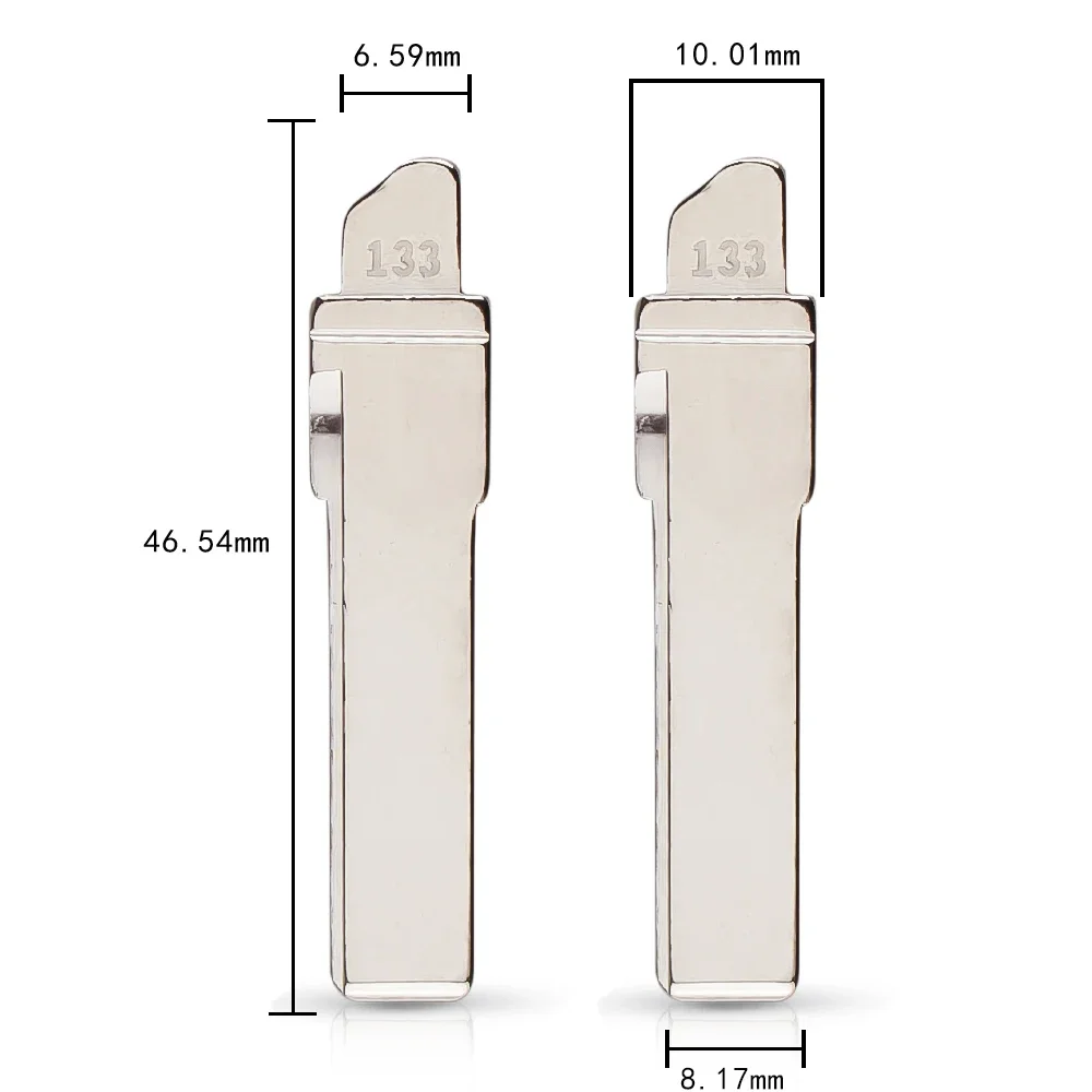 

KEYYOU #01 #42 #31 #86 #133 #149 для Audi VW Polo Passat B5 Tiguan Golf Santana сидение Bora Skoda HU66 Auto необработанный ключ для автомобиля Blade