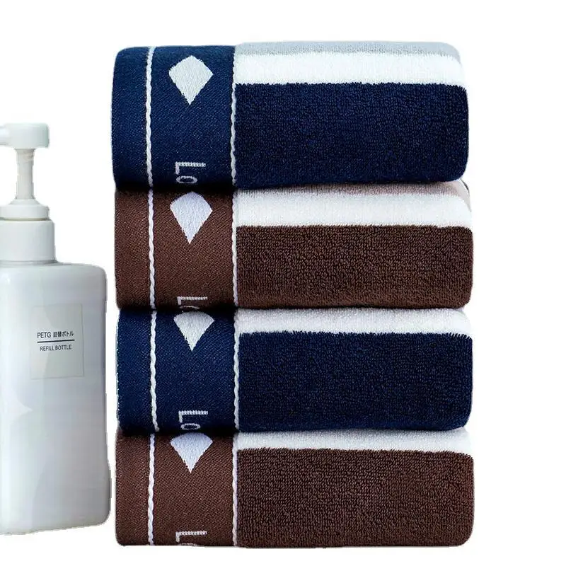 Цветное полотенце толстое мягкое и Впитывающее домашнее для лица взрослых