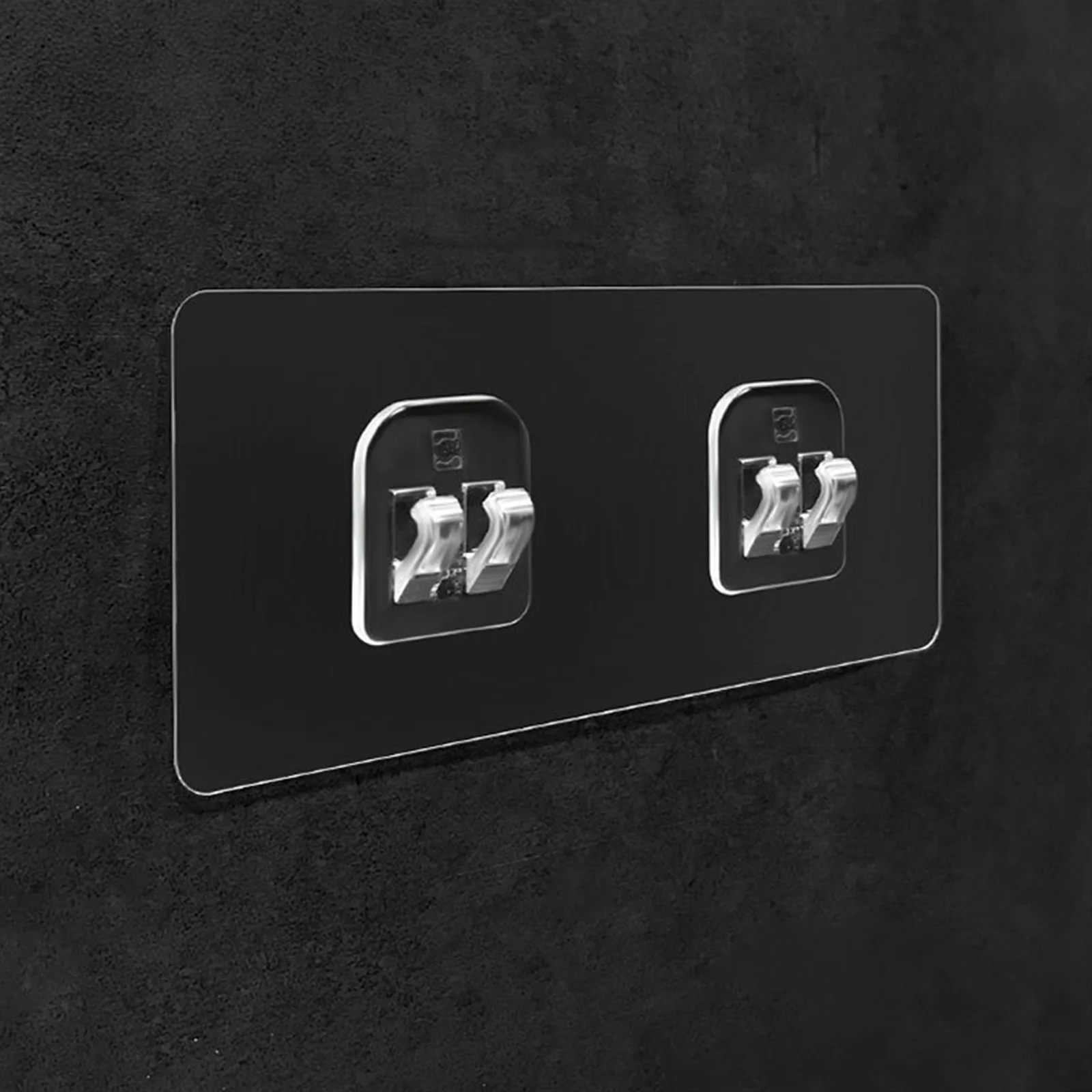 

Adhesive Wall Hook Shower Hooks Sticker Bathroom Rack Shelf Basket Pads Hangers Clear Soap Sticky Replacement Hangerdish