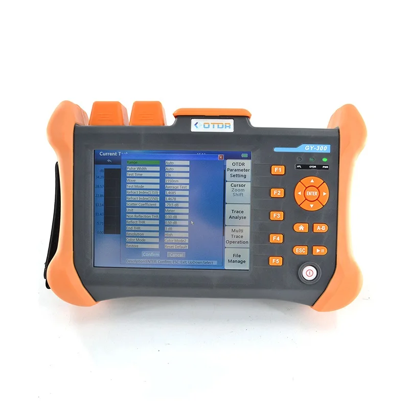 TMO-300-SM-B 1310/1550nm 32/30 SM Optic Fiber OTDR Tester With 10mW VFL