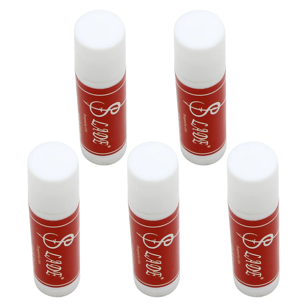 

5pcs Durable Saxophone Cork Pastes Cork Greases Saxophone Cork Supplies (White)