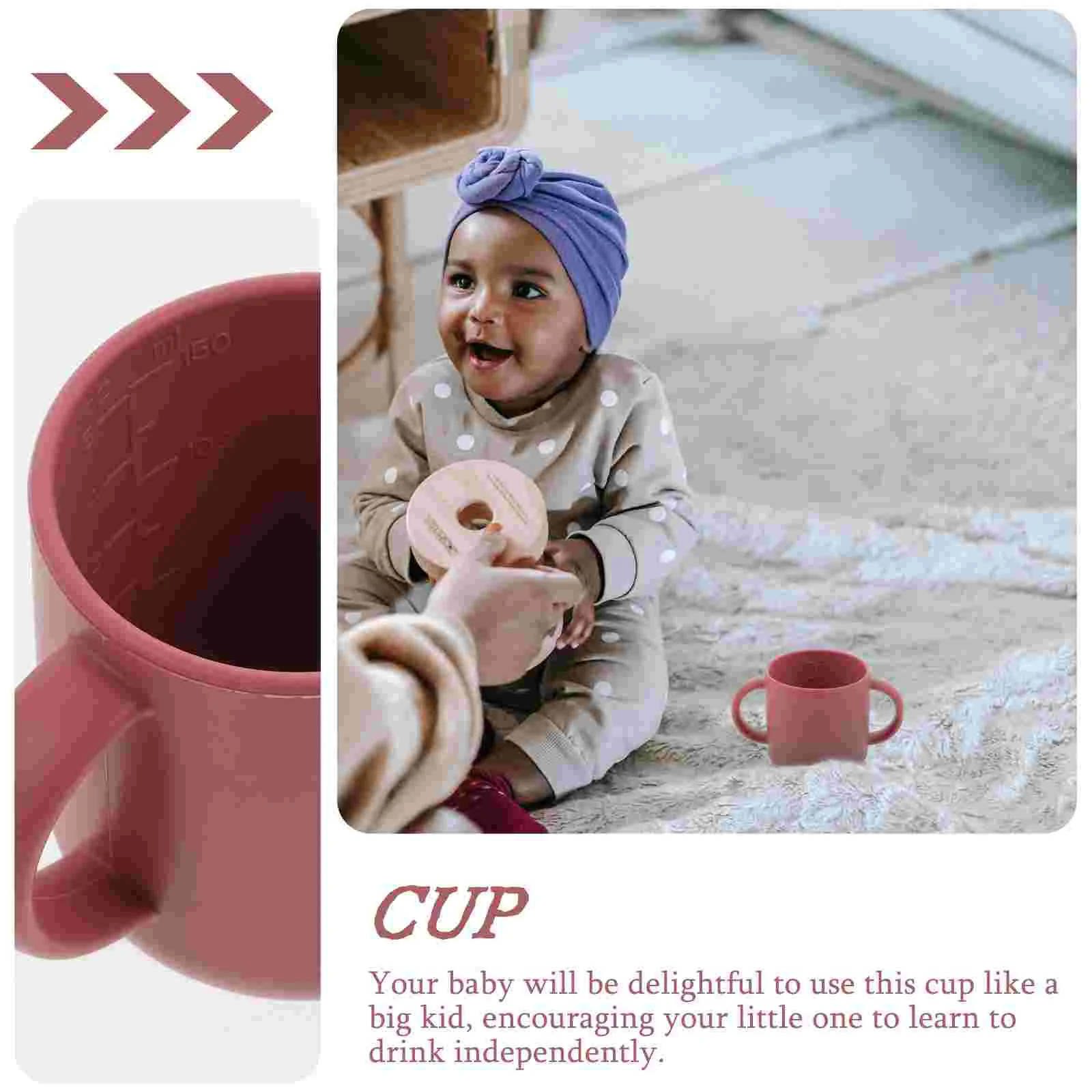 Противопадная кружка для воды малышей переходные бутылки 1-летней силикагелевой