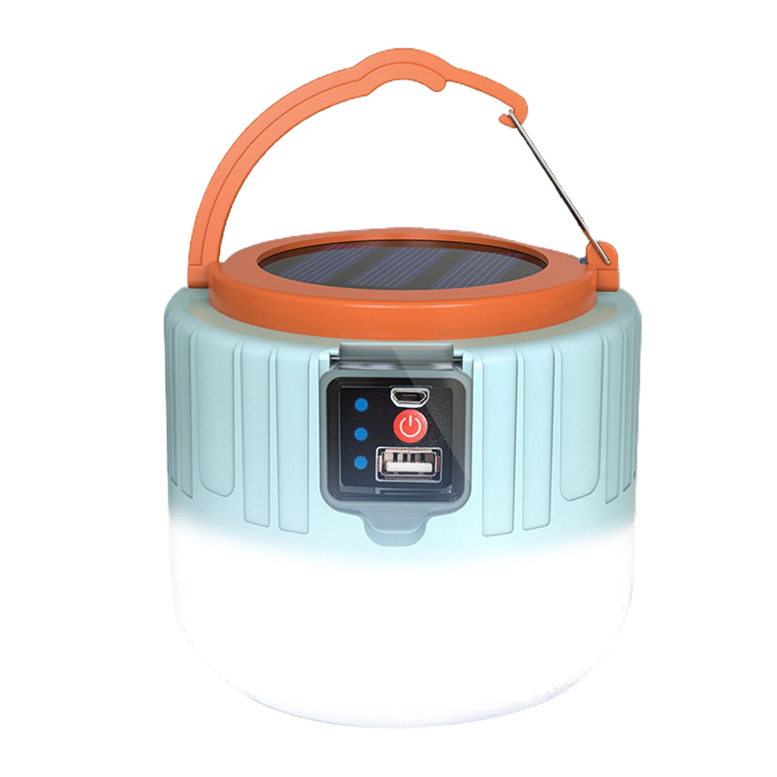 

Newest Camping Light Solar Outdoor USB Charging 3 Mode Tent Lamp Portable Lantern Night Emergency Bulb Flashlight For Camp