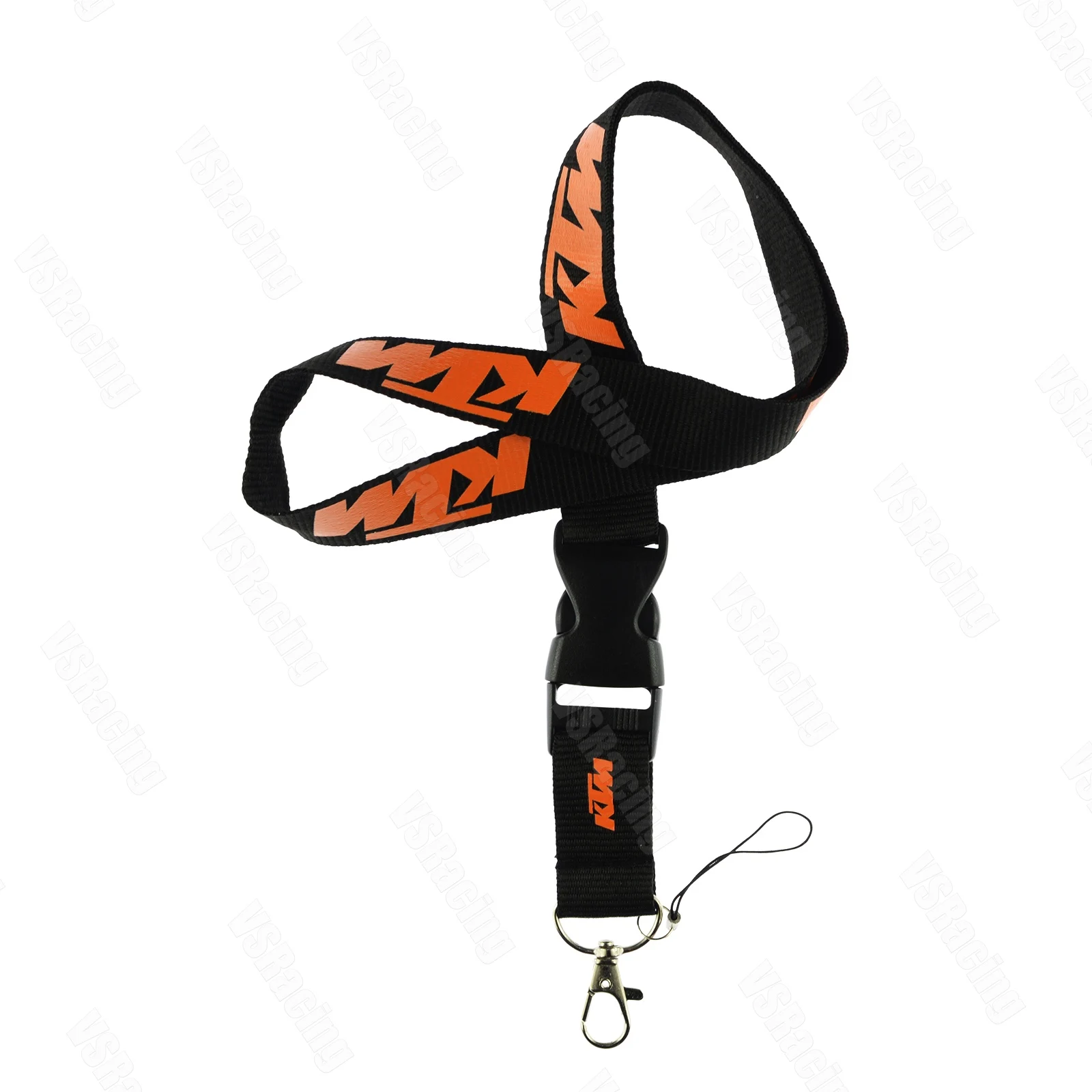 JDM термопечать логотипа Съемная застежка брелок для гоночного мотоцикла