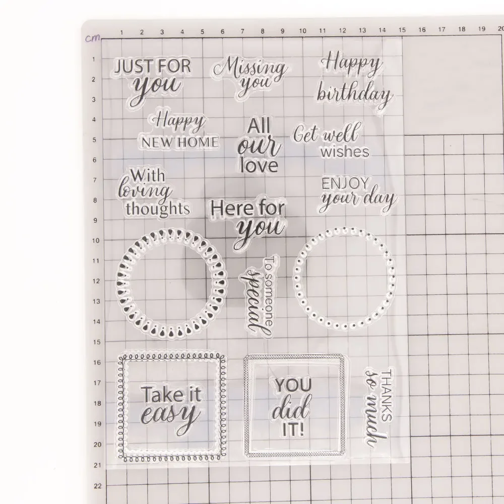 1 шт. штампы для украшения открыток и скрапбукинга