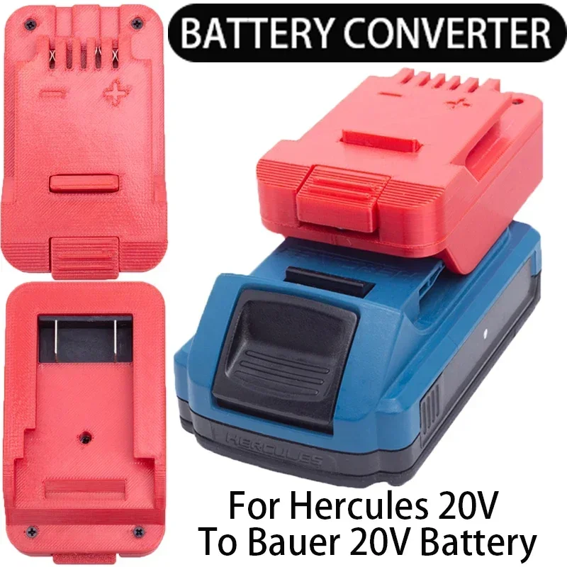 Адаптер для аккумулятора Bauer 20 в преобразователь литий-ионных инструментов Hercules