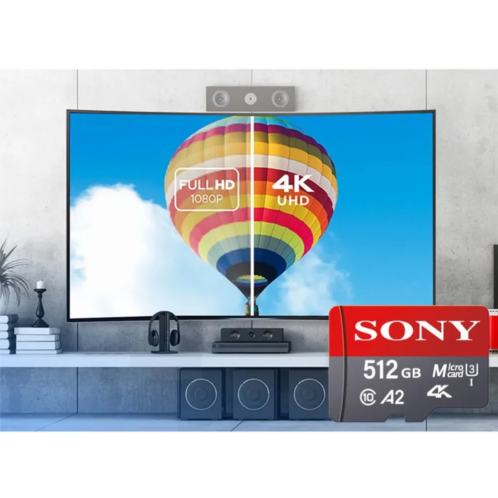 SONY Micro SD карта памяти U3 A2 Class 10