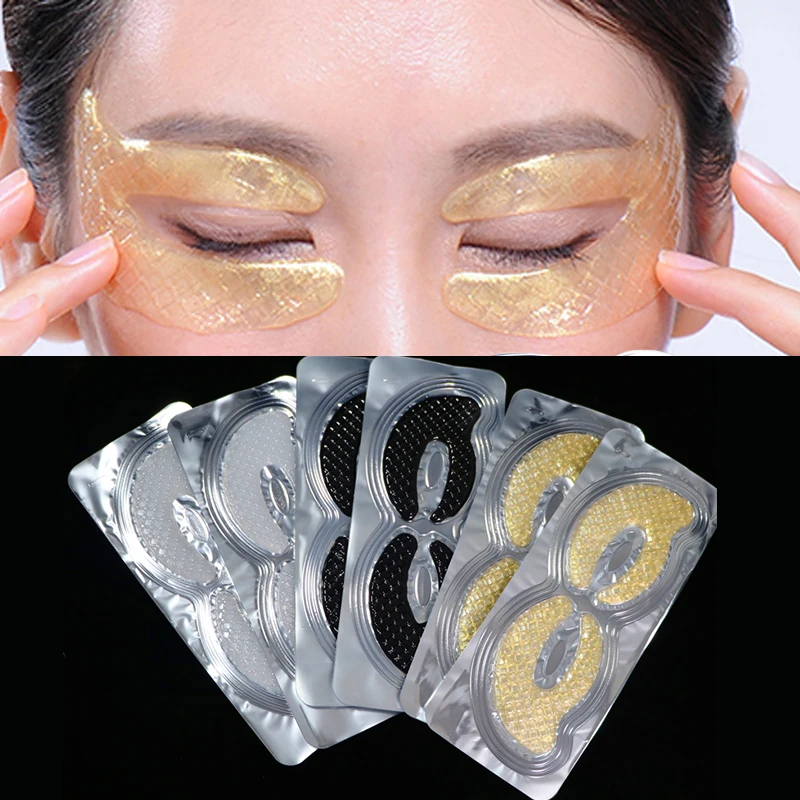 

3/4/5/6Pair Collagen Eye Mask Natural Moisturizing Gel Pad Eye Patches Remove Dark Circles Anti Aging Bag Eye Wrinkle Skin Care