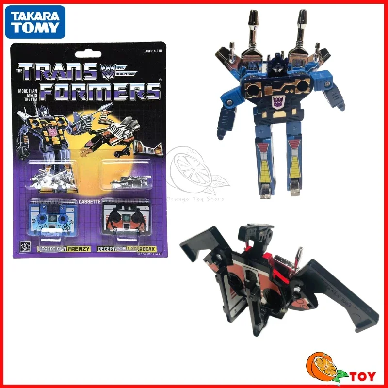 Фото В наличии игрушки-трансформеры, американская версия G1 84-86 KO Frenzy And Laserbeak, модель робота, коллекция, экшн-фигурка, игрушка в подарок, хобби №1