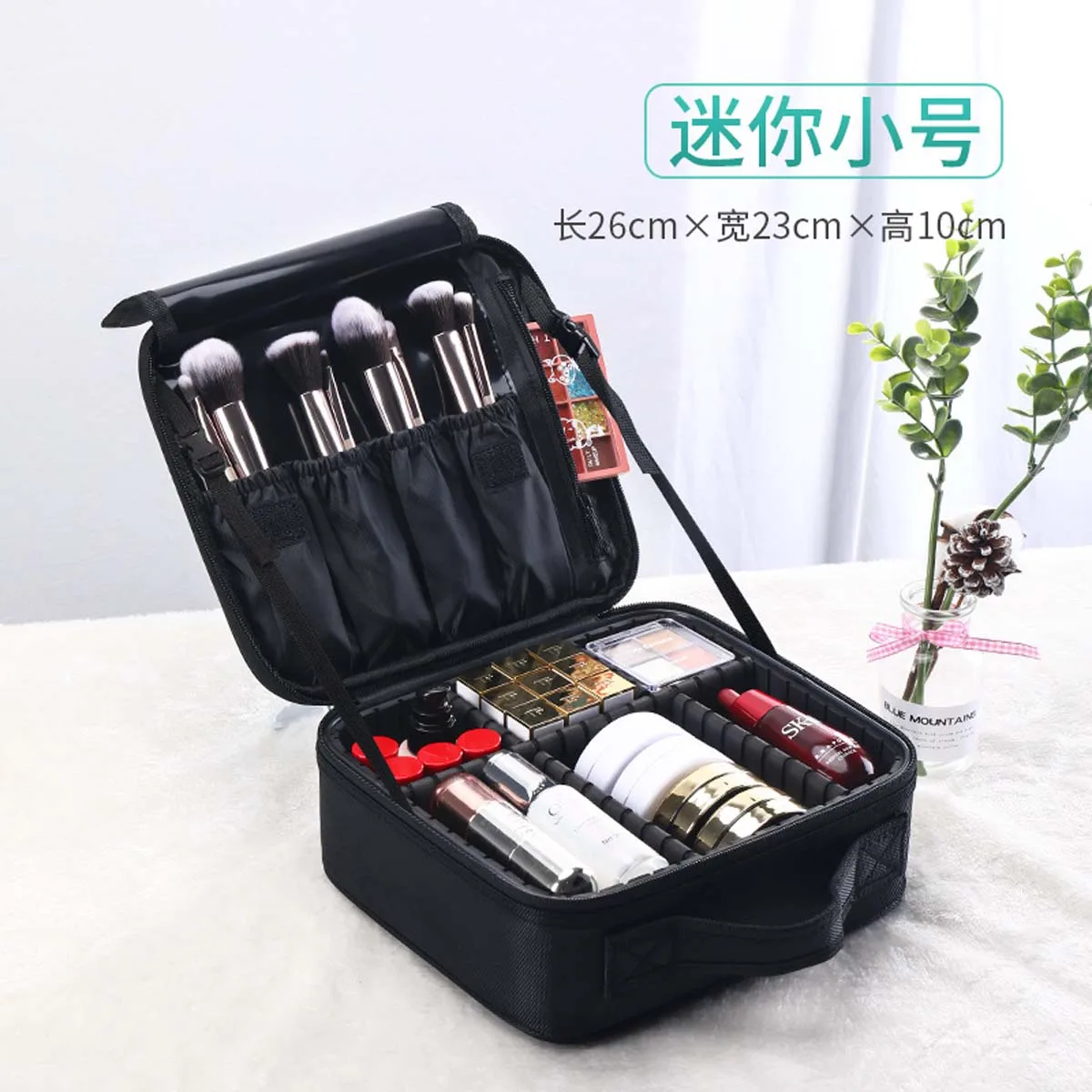 Adjustable Dividers Profession Cosmetic Bags For Women Hot-selling Travel Makeup Case New Large Capacity Tattoo Nail Portable