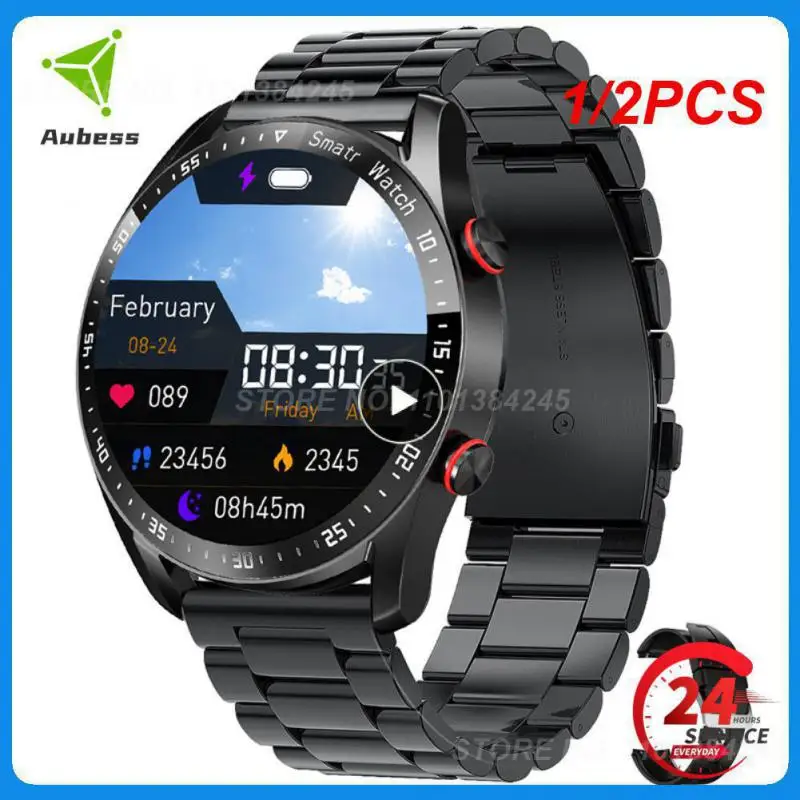 

1/2 шт., мужские водонепроницаемые умные часы с фитнес-трекером