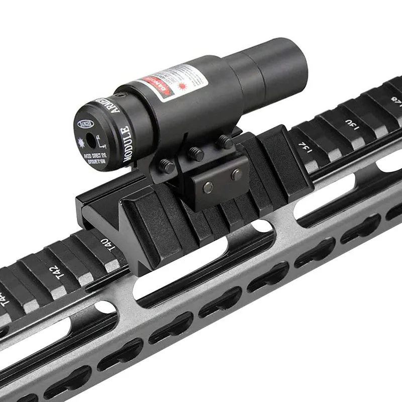 

Черный Кронштейн для подъемника Пикатинни, 2 шт. в упаковке, низкопрофильный адаптер для крепления и аксессуары для направляющих Пикатинни ...