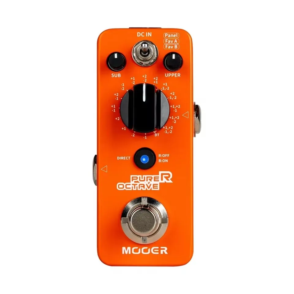 Фото MOOER MOC4-Purer Одневный блок с октавным эффектом имеет 15, различные комбинации октавных эффектов + 1 режим обнаружения №1