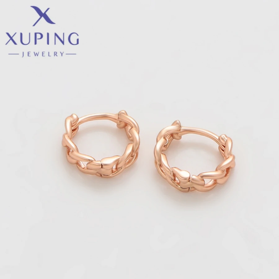Металлические серьги-кольца Xuping
