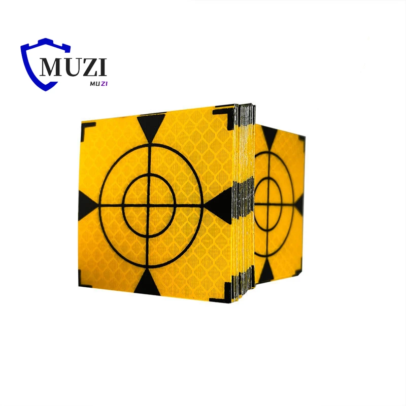 Светоотражающий лист для отображения географии желтые треугольные