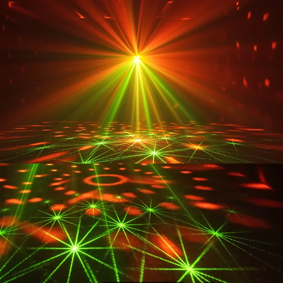 Лампа для дискотеки лазерный проектор 5 в 1