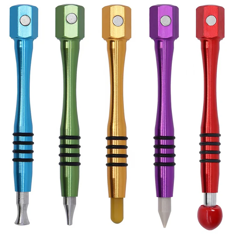 

5 шт., ручка для ремонта вмятин автомобиля, магнитный инструмент для формирования вмятин и выравнивания